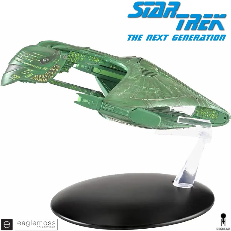 Eaglemoss Star Trek The Next Generation Romulan Warbird Ship